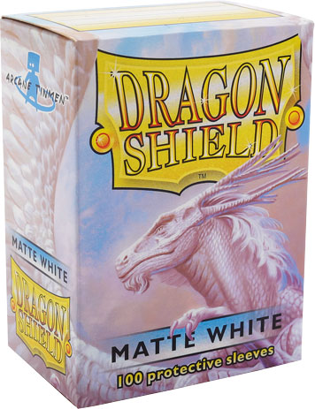 Arcane Tinmen Dragon Shield Matte White