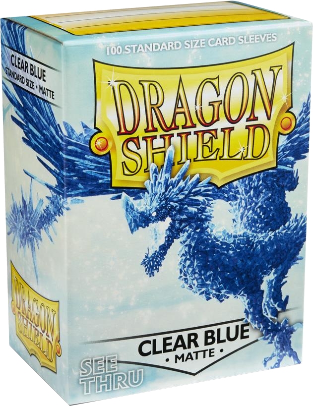 Arcane Tinmen Dragon Shield Standard Matte Sleeves Blue 100 ct
